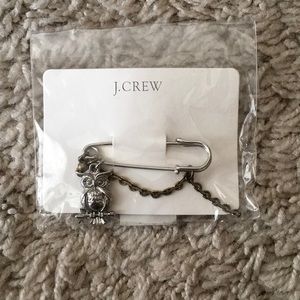J. Crew owl broach
